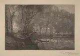 Henry Wolf, The Mill Pond