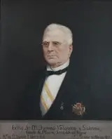 Manuel Ussel de Guimbarda, Portrait of Tomás Valarino y Gattorno