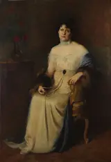 Ernesto de la Cárcova, Retrato de la esposa del autor