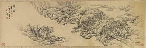 Dai Xi, Listening to a Stream (Ting quan tu 聽泉圖)