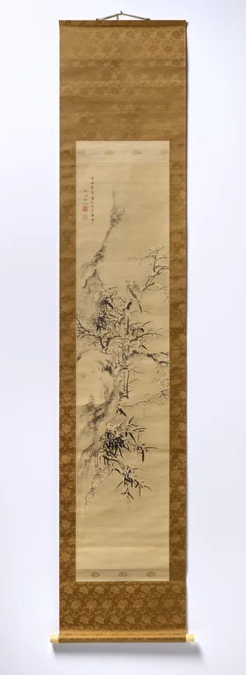 Chikutō Nakabayashi, Bird in Snow