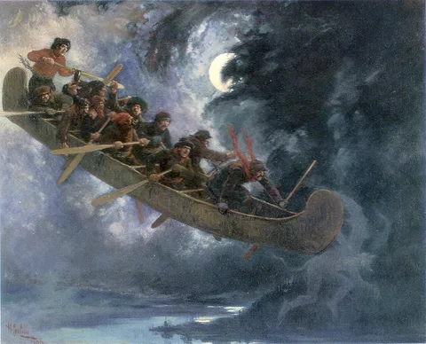 Henri Julien, La Chasse-galerie