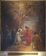 Martin von Feuerstein, The dying Saint Louis receiving the Eucharist