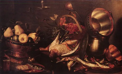 Cornelis Jacobsz Delff, Kitchen Still-Life