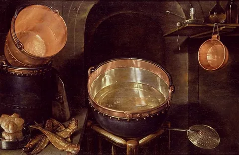 Cornelis Jacobsz Delff, Still Life of Kitchen Utensils