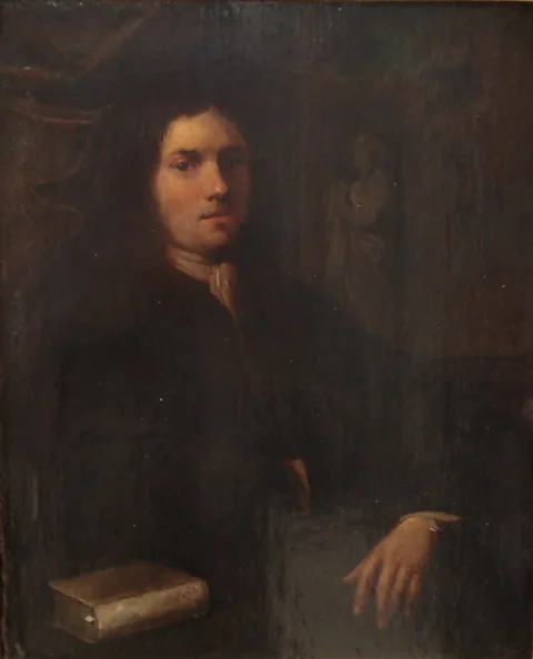 Simon van der Does, Portrait of mogelijk Frederik van Leenhof (1647- )