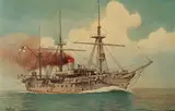 Christopher Rave, The German cruiserfrigate SMS Blücher (launched 1877)