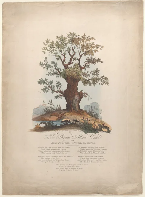 William Heath, The Royal Allied Oak and Self-Created Mushroom Kings