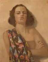 Gyula Basch, Portrait of a Woman