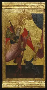 Lorenzo di Niccolò, Saint Lawrence Intercedes for the Soul of Emperor Henry II