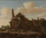 Emanuel Murant, Farmhouse in ruins