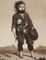 Ludwig Buchhorn, The Young Beggars