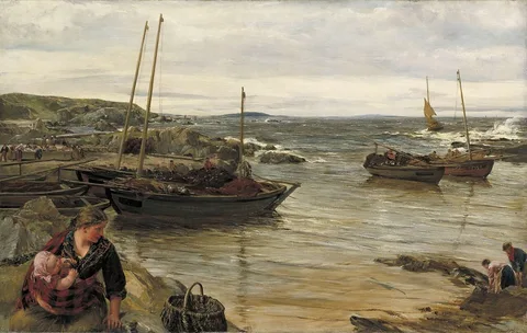 James Clarke Hook, Home with the Tide
