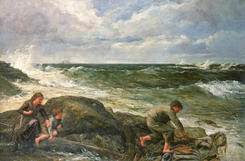 James Clarke Hook, Catching a Mermaid