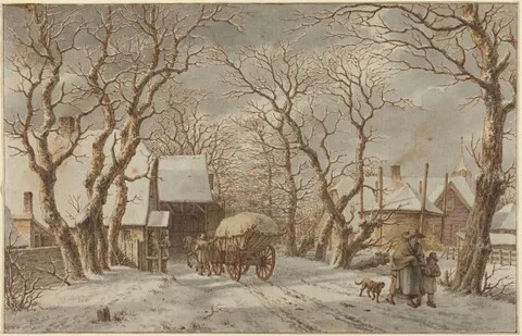 Jacob Cats, Winter Scene
