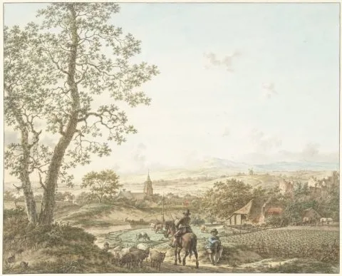 Jacob Cats, Spring, Morning and Earth Summer, Afternoon and Air Autumn, Evening and Water Winter, Night and Fire