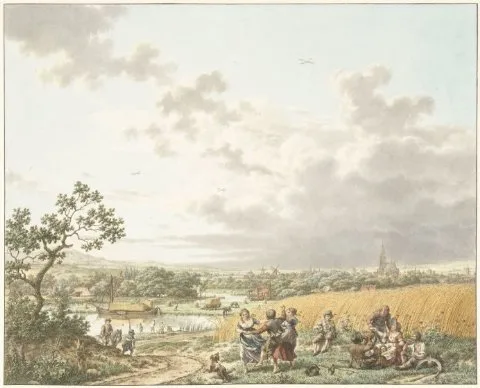 Jacob Cats, Spring, Morning and Earth Summer, Afternoon and Air Autumn, Evening and Water Winter, Night and Fire