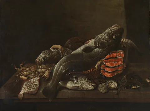 Isaac van Duynen, Still Life with Fish