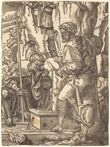 Anton Woensam, Saints Philip and Bartholomew by a Spring