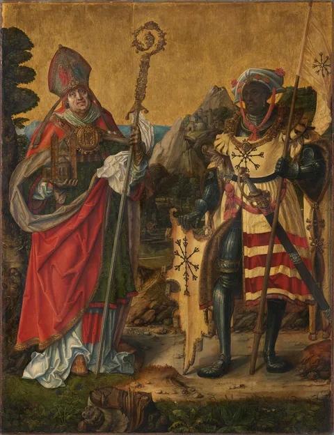Anton Woensam, Saints Anno and Gregor the Moor