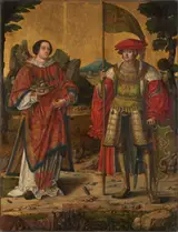 Anton Woensam, Saints Stephen and Maurice