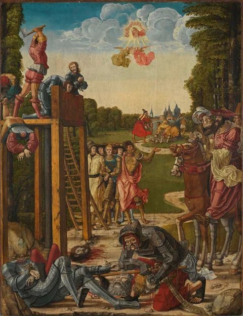 Anton Woensam, Martyrdom of the Theban Legion
