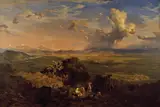 Eugenio Landesio pta, The Valley of Mexico Seen from the Tenayo Hill
