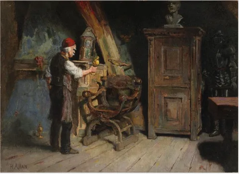 Henry Allan, A Dutch Interior