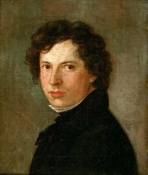 Jacob Calmeyer, Portrait of the Poet J.S. Welhaven