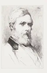 George Reid, William Alexander - Illustration For "Johnny Gibb Of Gushetneuk" By William Alexander - Sir George Reid