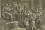 Blaise Nicholas Le Sueur, Eponina vraagt aan Vespasianus genade voor Sabinus