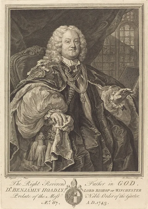 Bernard Baron, Bishop Hoadly