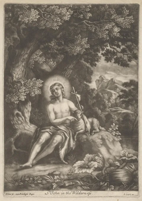 Bernard Lens II, St. John in the Wilderness