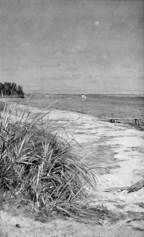 August Jerndorff, The Coast of Vedbæk, North of Copenhagen