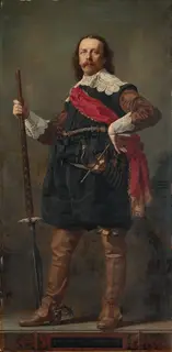 Andrzej Jerzy Mniszech, Portrait of Abraham Willet in 17th-century costume
