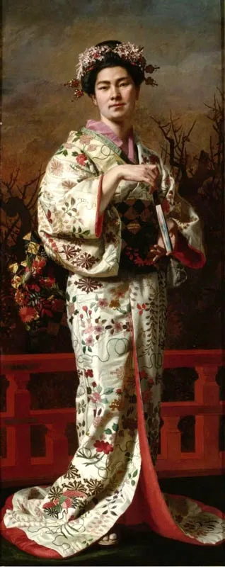 Andrzej Jerzy Mniszech, Portrait of a Geisha