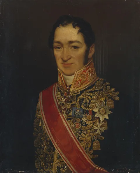 Eugène Pluchart, Portrait of the Actual State Councillor Ivan Lazarev