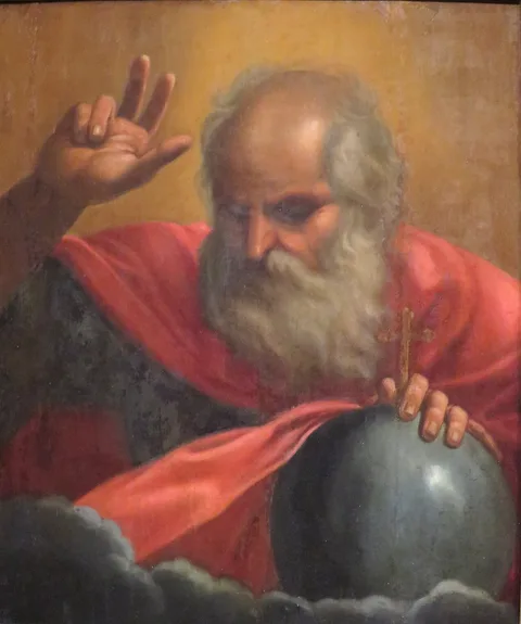 Lorenzo Garbieri, God the Father Blessing