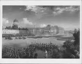 George Housman Thomas, The Review at Potsdam, 17th August 1858