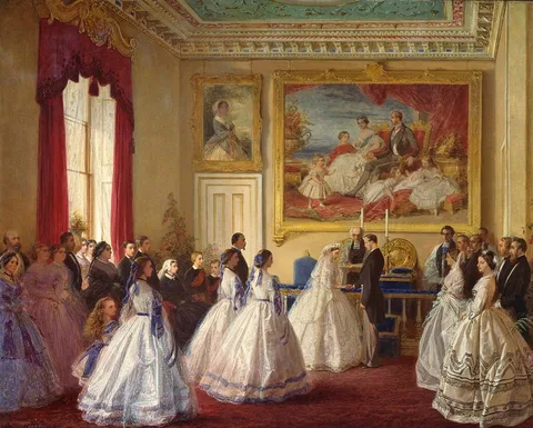 George Housman Thomas, The Marriage of Princess Alice, 1st July 1862