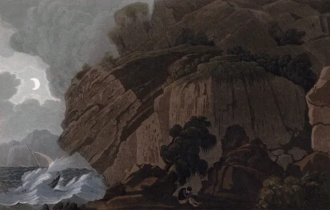John William Edy, View near Oster Riisoer