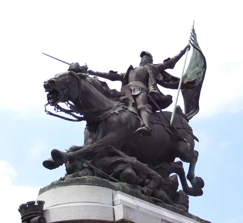 Jules Roulleau, equestrian statue of Joan of Arc