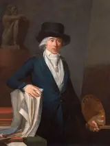 Jean-Baptiste-Pierre Le Brun, Self-portrait