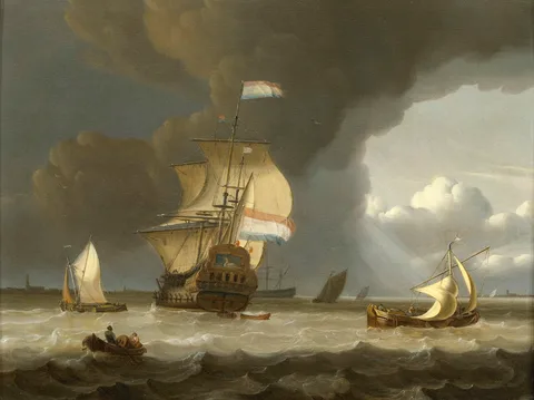 Jan Claesz Rietschoof, Schips on the Scheldt