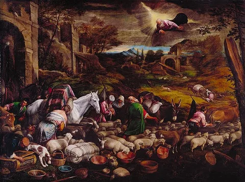 Francesco da Ponte, Departure of Abraham for Canaan