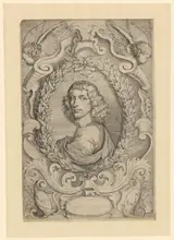 Francis Barlow, Portret van Edward Benlowes