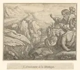 Francis Barlow, Fabel van de bevalling van de berg