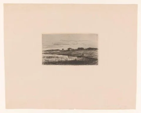 Eugène Smits, Vue d'Ostie (Italie)