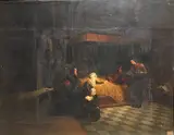 Henry de Triqueti, Valentine of Milan and Charles VI