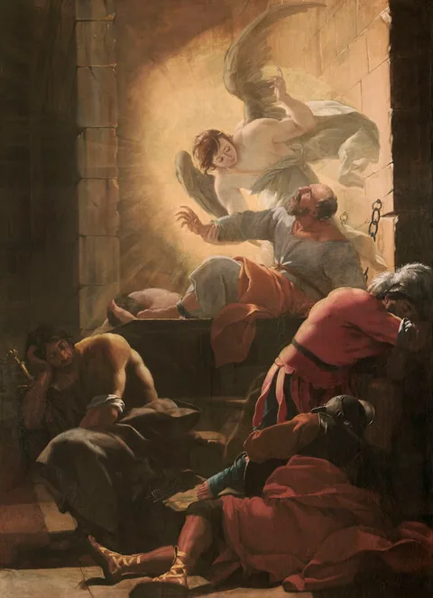 Aubin Vouet, The Deliverance of Saint Peter